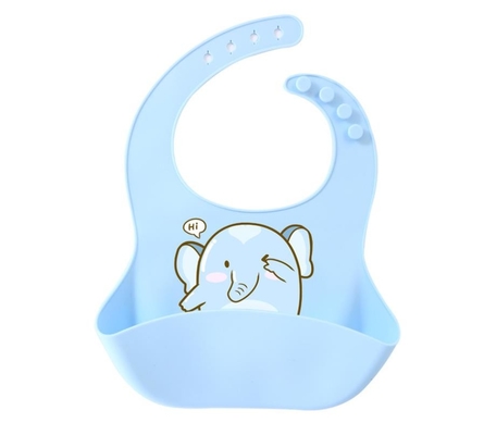 Busbane francesi regolabili del bambino del silicone, busbane francesi d'alimentazione BPA del bambino liberamente con i fori del gancio