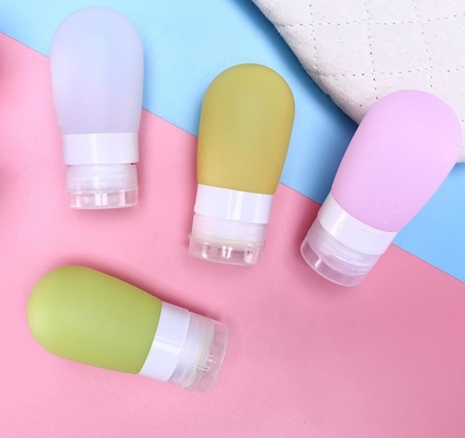 Forma della palla della sfera della bottiglia dell'imballaggio di viaggio del silicone di linea aerea 100ml di bellezza