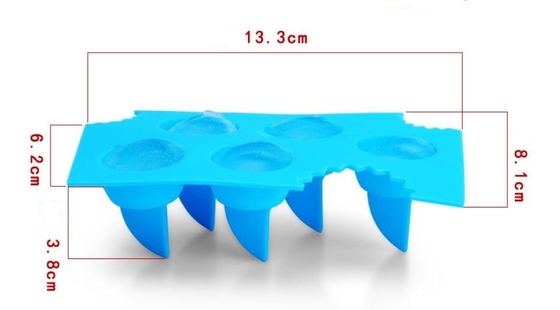 Cavità sferica di Tray Logg Printable 5 del cubetto di ghiaccio dell'OEM Bourbon personalizzabile