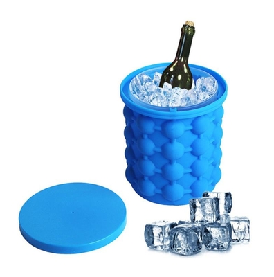 Le muffe enormi del cubetto di ghiaccio del silicone inscatolano i colori su ordinazione di Bucke per vino di raffreddamento