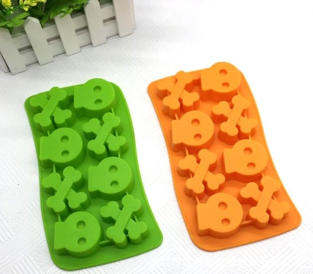 Il cubetto di ghiaccio creativo del silicone modella la cassaforte differente della lavastoviglie di forme di Halloween