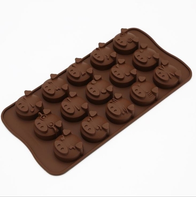 Il cioccolato di plastica animale del silicone modella il professionista termoresistente dello strumento