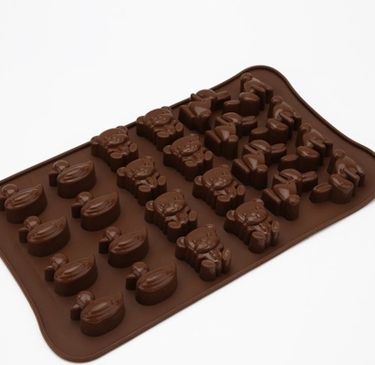 Il cioccolato a forma di animale del silicone modella Deisgn unico per i bambini dei bambini