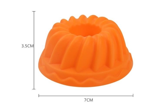 Il bigné del silicone di forma della vite modella la cassaforte amichevole favorevole del congelatore di Eco dei bambini