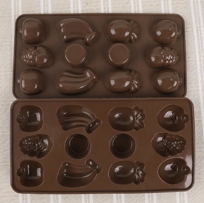 Accessori di Kirchen di cioccolato della frutta piccoli di Antivari delle muffe del vassoio di progettazione su ordinazione di immaginazione