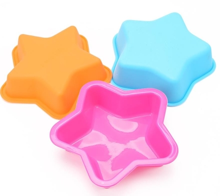 Muffe uniche del dolce del silicone di progettazione, durata della vita lunga delle tegle del silicone