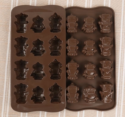 Muffe flessibili dolci professionali del cioccolato del silicone per la fabbricazione di cioccolato