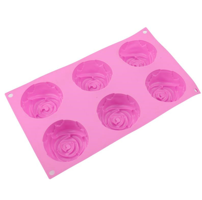 Multi stampi per dolci del silicone di stile, vassoio 29.5*17.3*3.7cm morbidi del muffin del silicone