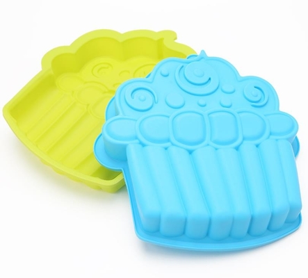 Silicone del gelato che cuoce grande facile delle tazze pulendo non bastone