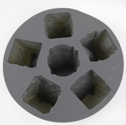 Lavabile riutilizzabile del silicone di sembrare della Camera piccolo della cavità ad alta temperatura della muffa 6
