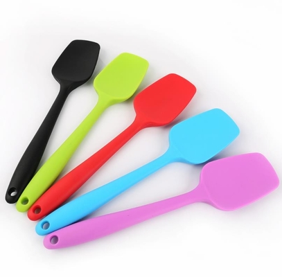 Grande colore su misura del centro del silicone non della spatola ad alta temperatura del bastone