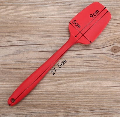 Grande colore su misura del centro del silicone non della spatola ad alta temperatura del bastone