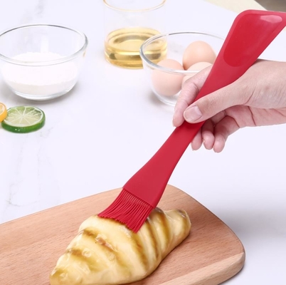 Cottura della spatola molle del cucchiaio del silicone, strumenti esili di cottura della spazzola della spatola di Turner del silicone