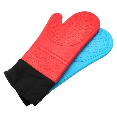 Paia professionali Lightweigtht dei guanti della cucina del silicone del forno a microonde