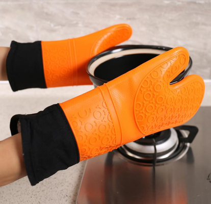 Paia professionali Lightweigtht dei guanti della cucina del silicone del forno a microonde