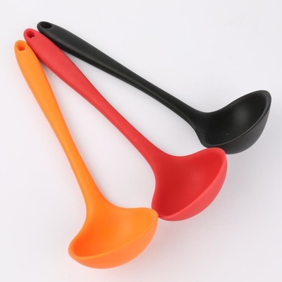 Siviera di minestra del silicone del commestibile di colore solido che cucina dimensione 28*8.5*3cm degli strumenti