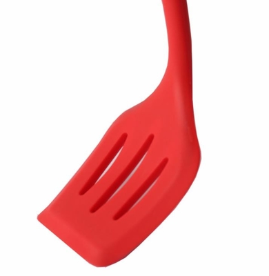 Il commestibile di colore solido disegna Turner scanalato silicone che cucina gli strumenti