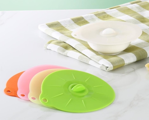 Coperchio standard di piccola dimensione della copertura della ciotola di conservazione degli alimenti del silicone del commestibile