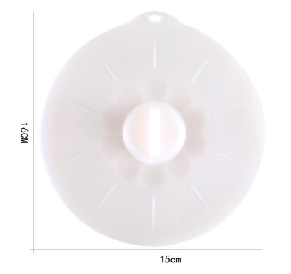 Coperchio standard di piccola dimensione della copertura della ciotola di conservazione degli alimenti del silicone del commestibile