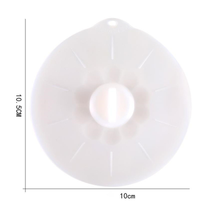 Mini coperchio standard della copertura della ciotola di conservazione degli alimenti del silicone del commestibile di dimensione