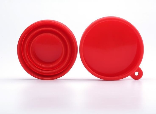 190ML lo stile BPA libera la tazza piegante del silicone pieghevole del commestibile