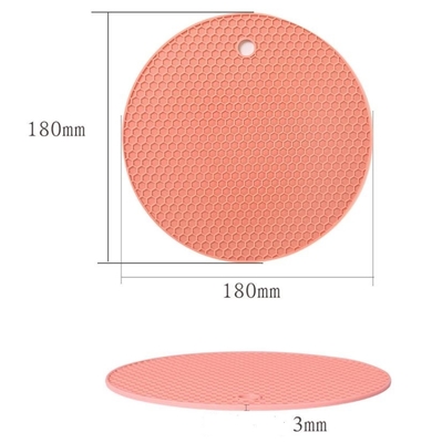 Utensili del silicone del centro di Thikcened, stuoia d'alimentazione 3MM del silicone anti batteri