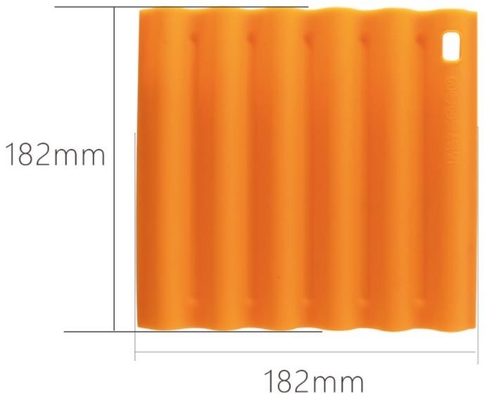 La cucina ad alta temperatura del silicone foggia variopinto sicuro della lavastoviglie del cuscinetto