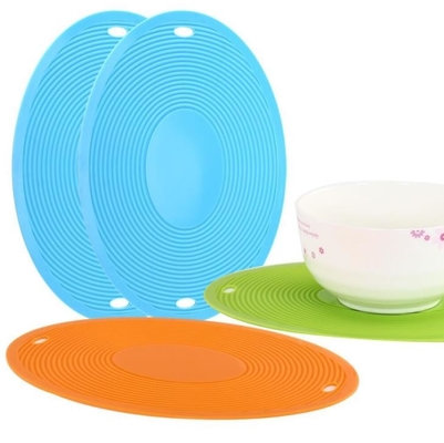 La grande cucina del silicone di dimensione foggia il bambino applicato famiglia ovale della casa di forma favorevole