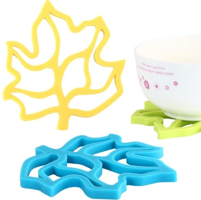 Plastica dura di progettazione della cavità dei prodotti dell'articolo da cucina del silicone di forma di foglia