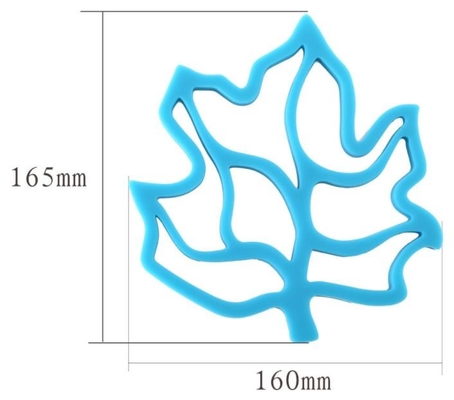 Plastica dura di progettazione della cavità dei prodotti dell'articolo da cucina del silicone di forma di foglia