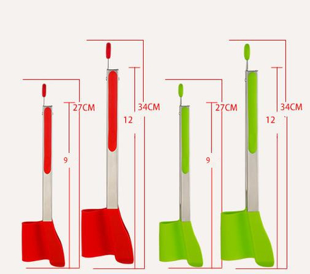 Strumenti abili a 12 pollici della cucina del silicone, commestibile dei cucchiai della cucina di Ilicone