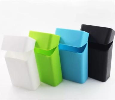Cassa su ordinazione del silicone di immaginazione del contenitore di sigaretta del silicone della copertura del pacchetto della sigaretta di stampa