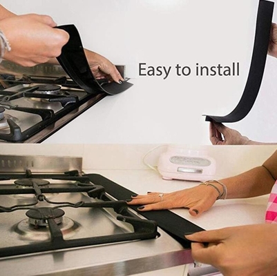 Il silicone flessibile Gap dei contro del silicone della stufa strumenti della cucina riguarda la guarnizione Gap