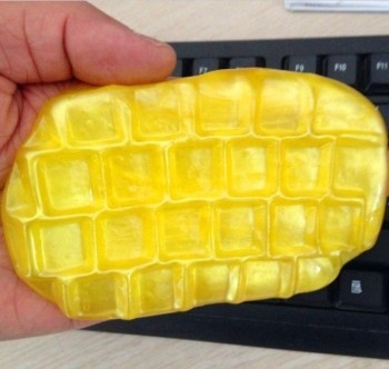 composto di pulizia della tastiera magica viscosa pulita eccellente variopinta del gel di 17.5*12cm