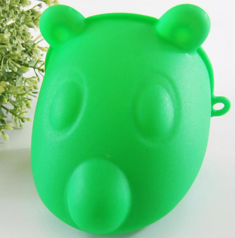 Guanti caldi delle mani dei guanti mezzi del forno del dito, colore verde dei guanti caldi del silicone